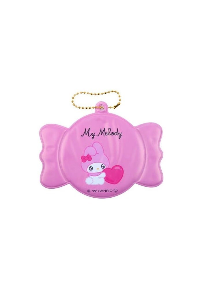 Daiso Sanrio Character Key Holder with Pocket | Pink | Cute Multi-Use Keychain & Mini Storage Pouch - Image 2
